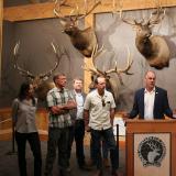 zinke at press conference