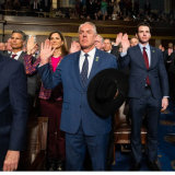 Congressman Zinke Swearing In 